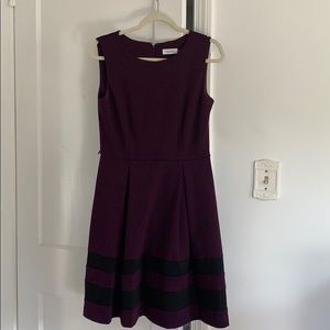 Calvin Klein fit-and-flare dress size 8